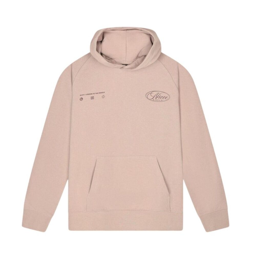Nicce Mens Grant Hoodie / Ash Grey